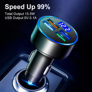 One-to-four Multi-port Car Charger